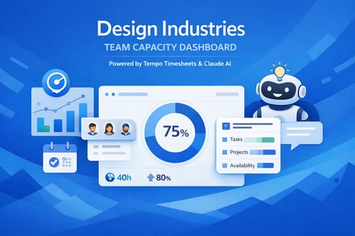 Atlassian Blue Hero Banner for Team Capacity Dashboard