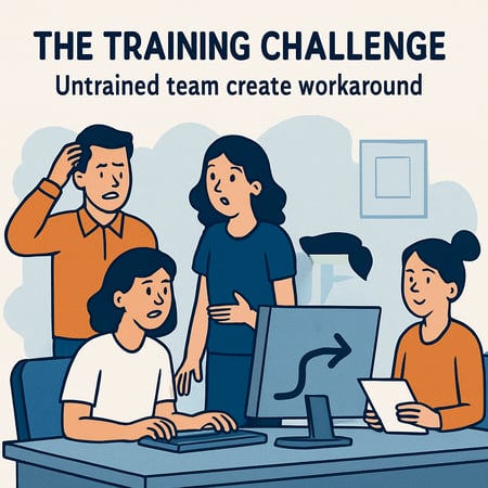 The Training Challenge Untrained team create workaround-1