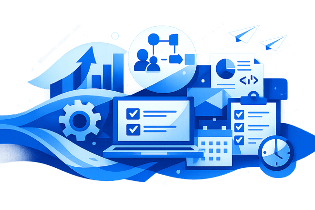 We Make Atlassian WorkKeep Atlassian blue clean Graphical design style dont include text-4