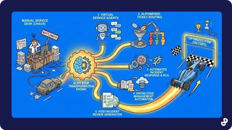 Five Ways AI is Transforming Service Desks in 2026